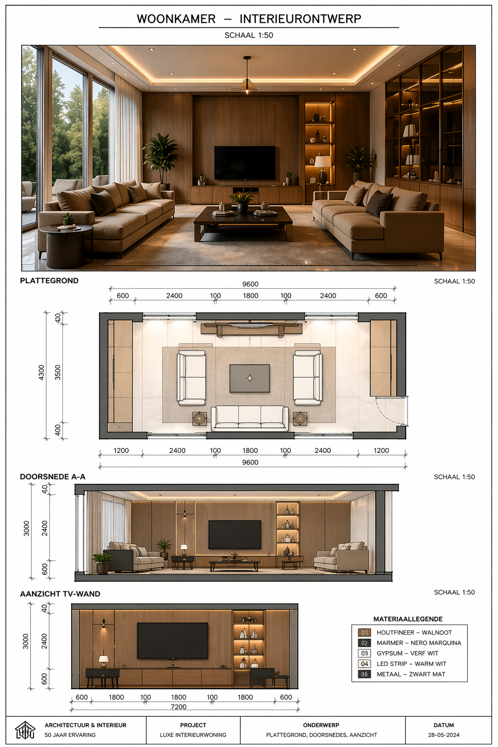 2D tekenwerk en plattegronden